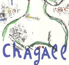 Marc Chagall 'Artist As A Phoenix' 1972- Lithograph