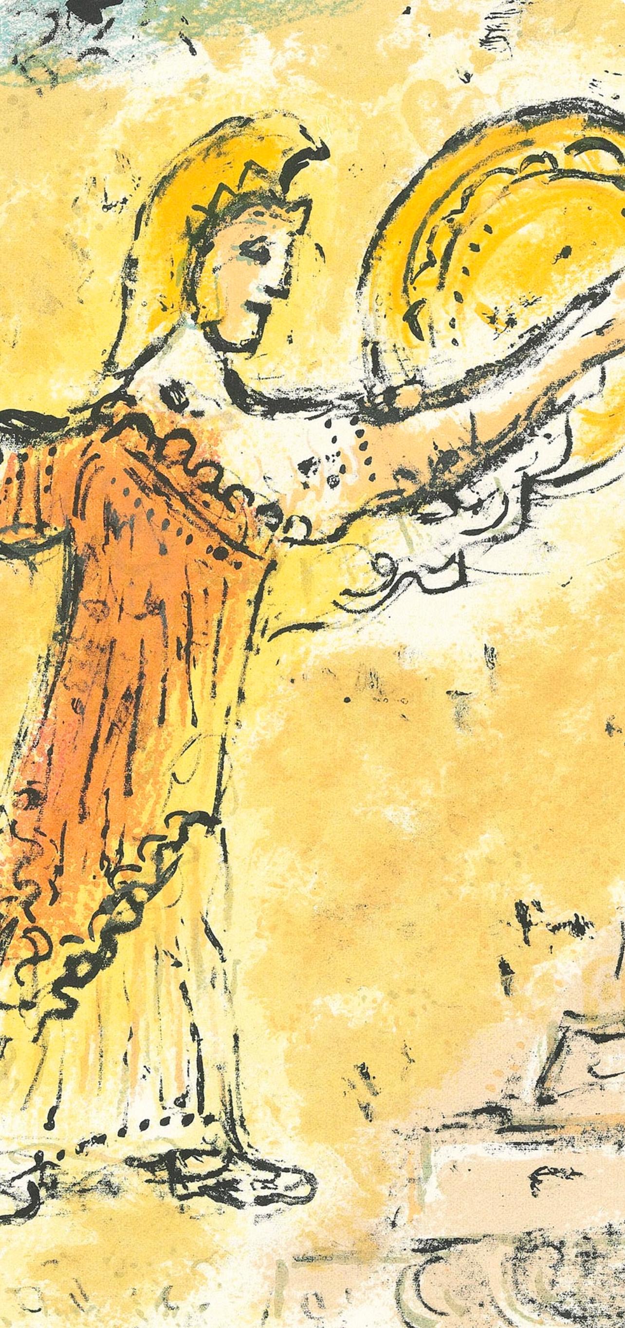 Marc Chagall, Athena and Telemachus, from Homer, The Odyssey, 1989 (after) For Sale 1