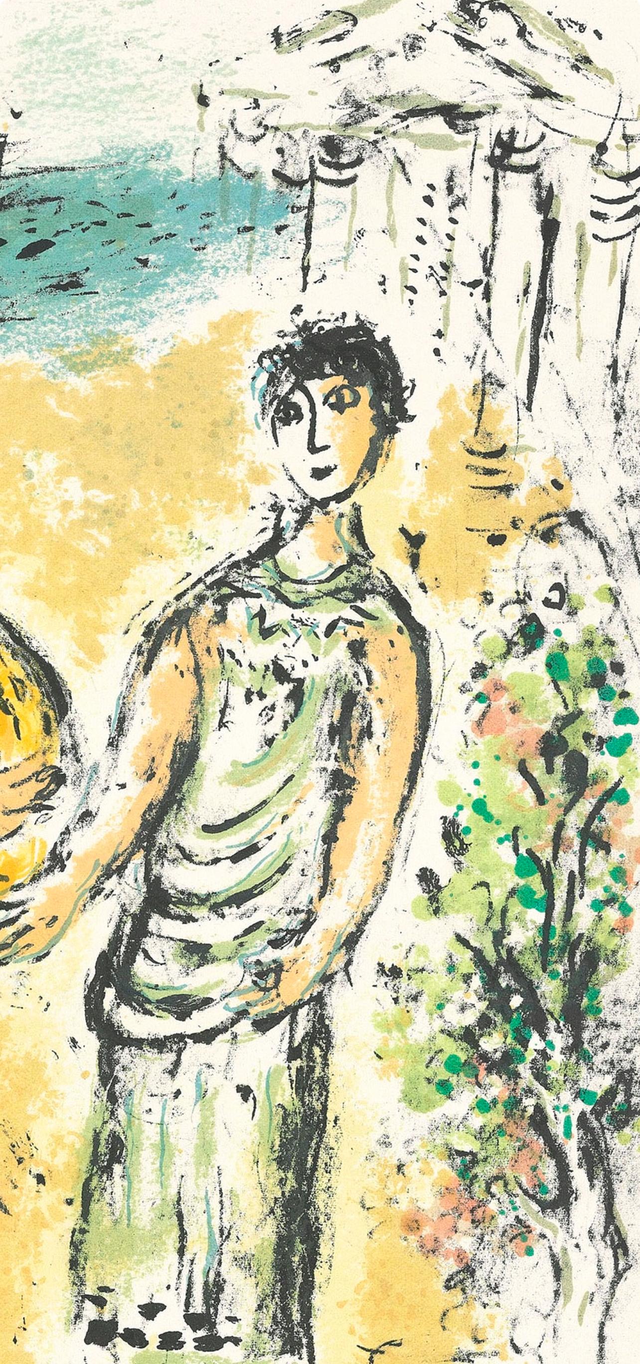 Marc Chagall, Athena and Telemachus, from Homer, The Odyssey, 1989 (after) For Sale 2