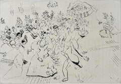 Marc Chagall, Ball at the Governor's House, from Dead Souls, 1923–1927