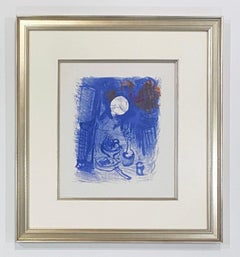 Marc Chagall Blue Still Life