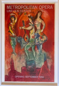 Marc Chagall and Charles Sorlier, Carmen, Lithograph, signed 98/150 Mourlot CS39