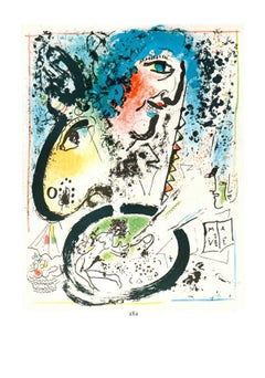 Marc Chagall 'Chagall Lithographe Tome I - Frontispice' 1963- Vintage