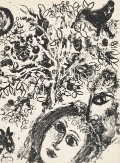 Couple Devant L'arbre (Cramer 43; Mourlot 292), The Lithographs of Chagall