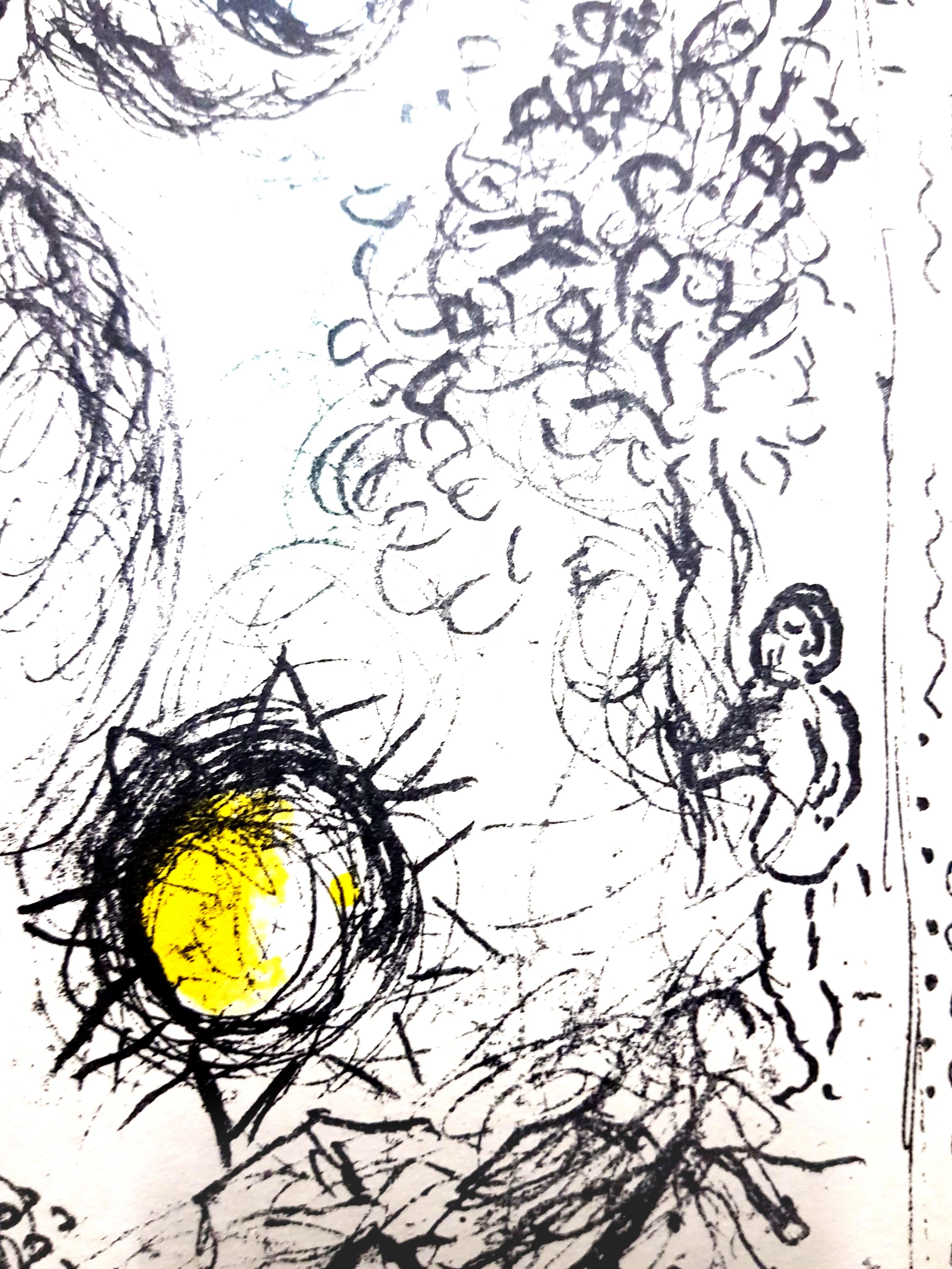 Marc Chagall - Couple - Original Lithograph 2