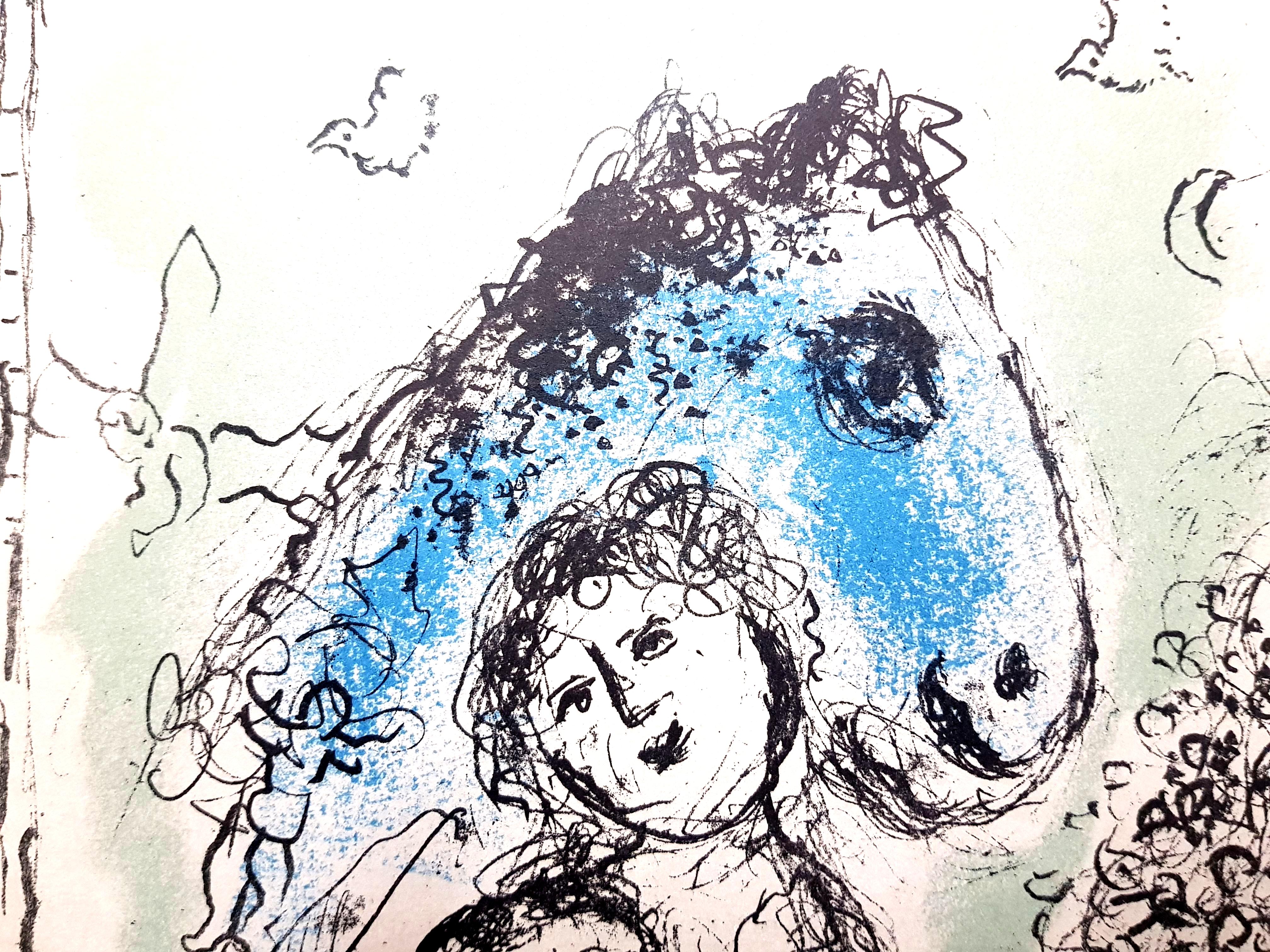 Marc Chagall - Couple - Original Lithograph 5