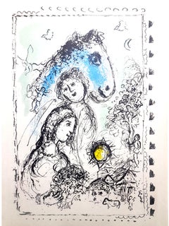 Marc Chagall - Couple - Original Lithograph