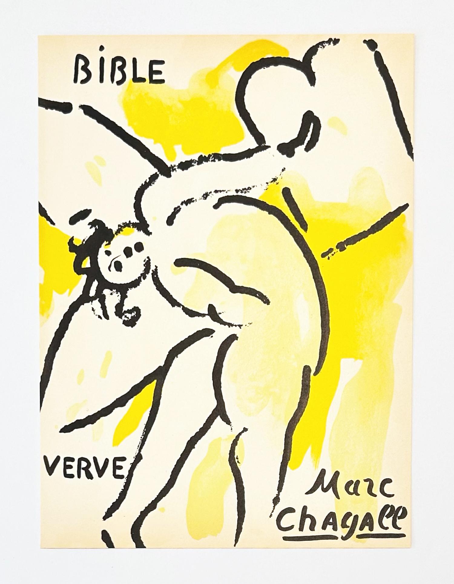 Copertina di Marc Chagall, da Le litografie della Bibbia 1956 in vendita 2