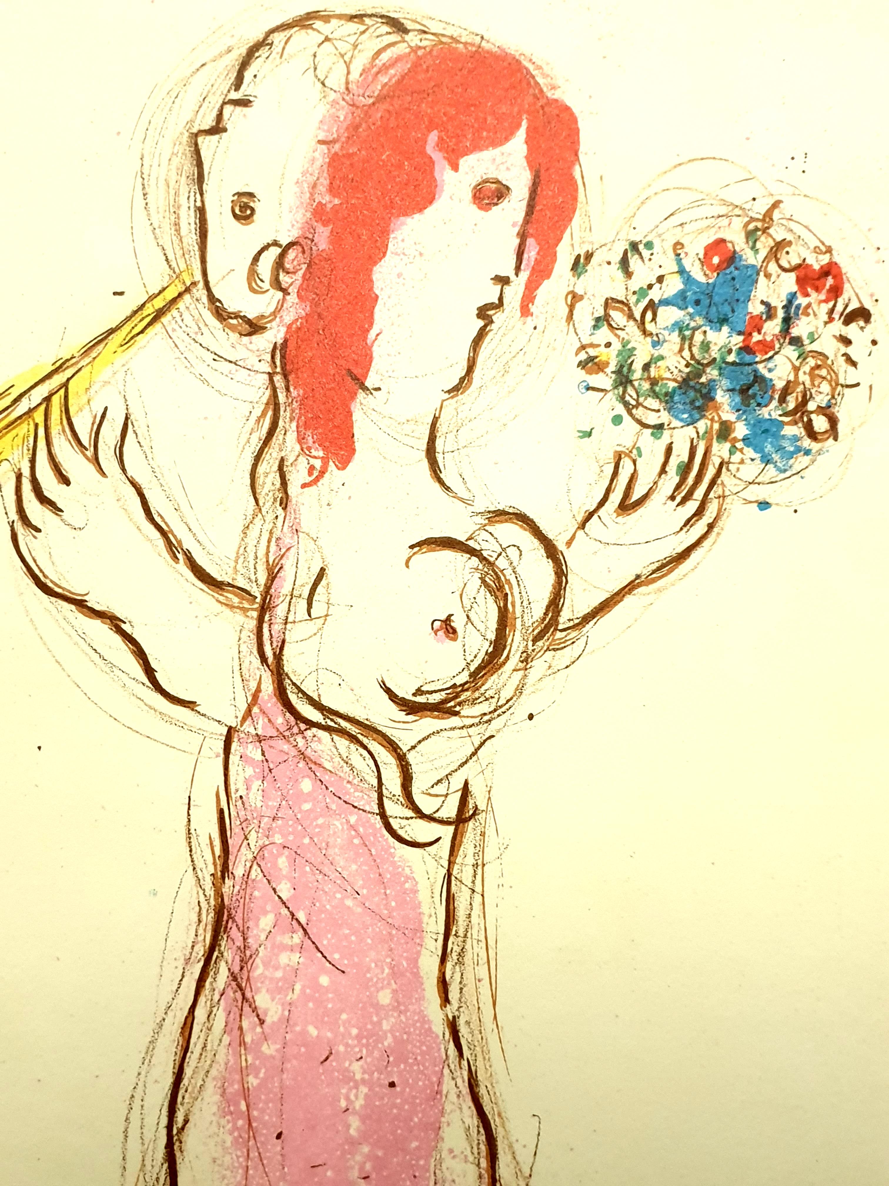 Marc Chagall - Daphnis und Chlo - Original Lithographie im Angebot 3