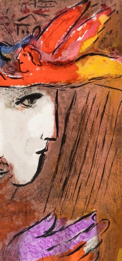 Marc Chagall, David and Bathsheba, from Drawings for the Bible, 1960