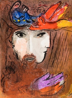 Marc Chagall, David and Bathsheba, from Drawings for the Bible, 1960