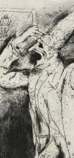 Marc Chagall, Dispute Between Pliouchkine and Mavra, from Dead Souls, 1923–1927