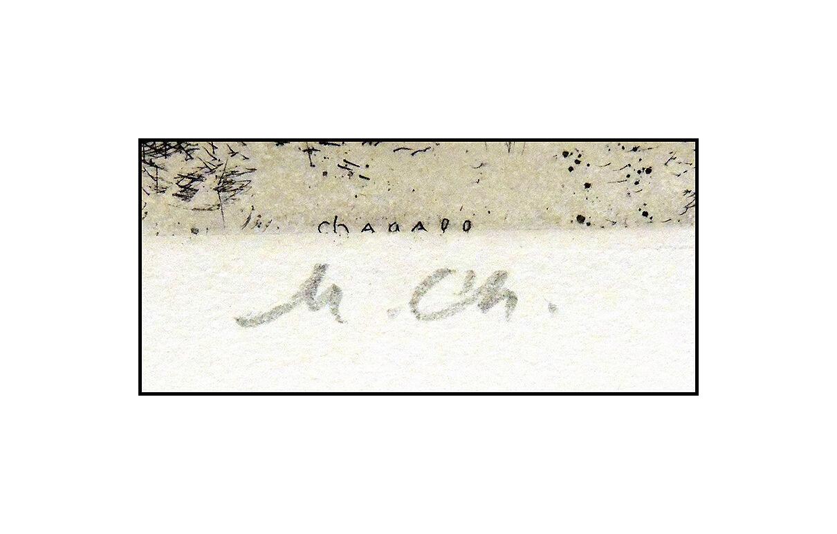 marc chagall autograph