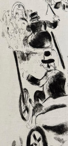 Marc Chagall, Encounter with a Peasant, from Dead Souls, 1923–1927