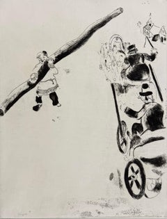 Marc Chagall, Encounter with a Peasant, from Dead Souls, 1923–1927