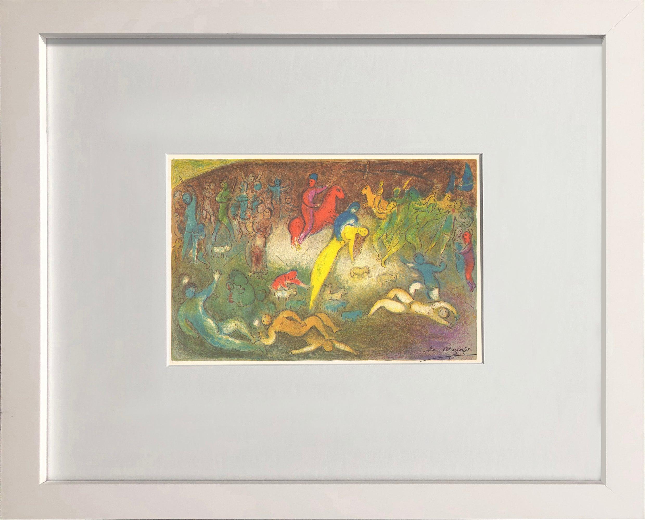 Marc Chagall 'Enlevement de Chloe (Abduction of Chloe)' 1977