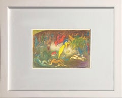 Marc Chagall 'Enlevement de Chloe (Abduction of Chloe)' 1977