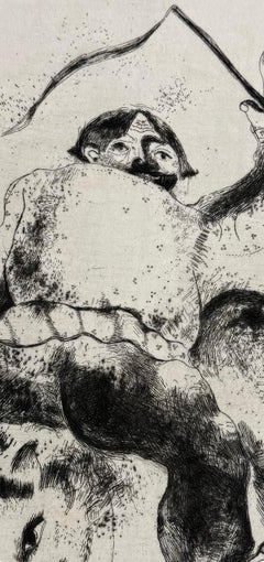 Marc Chagall, Father Mitiai and Father Miniai, from Dead Souls, 1923–1927