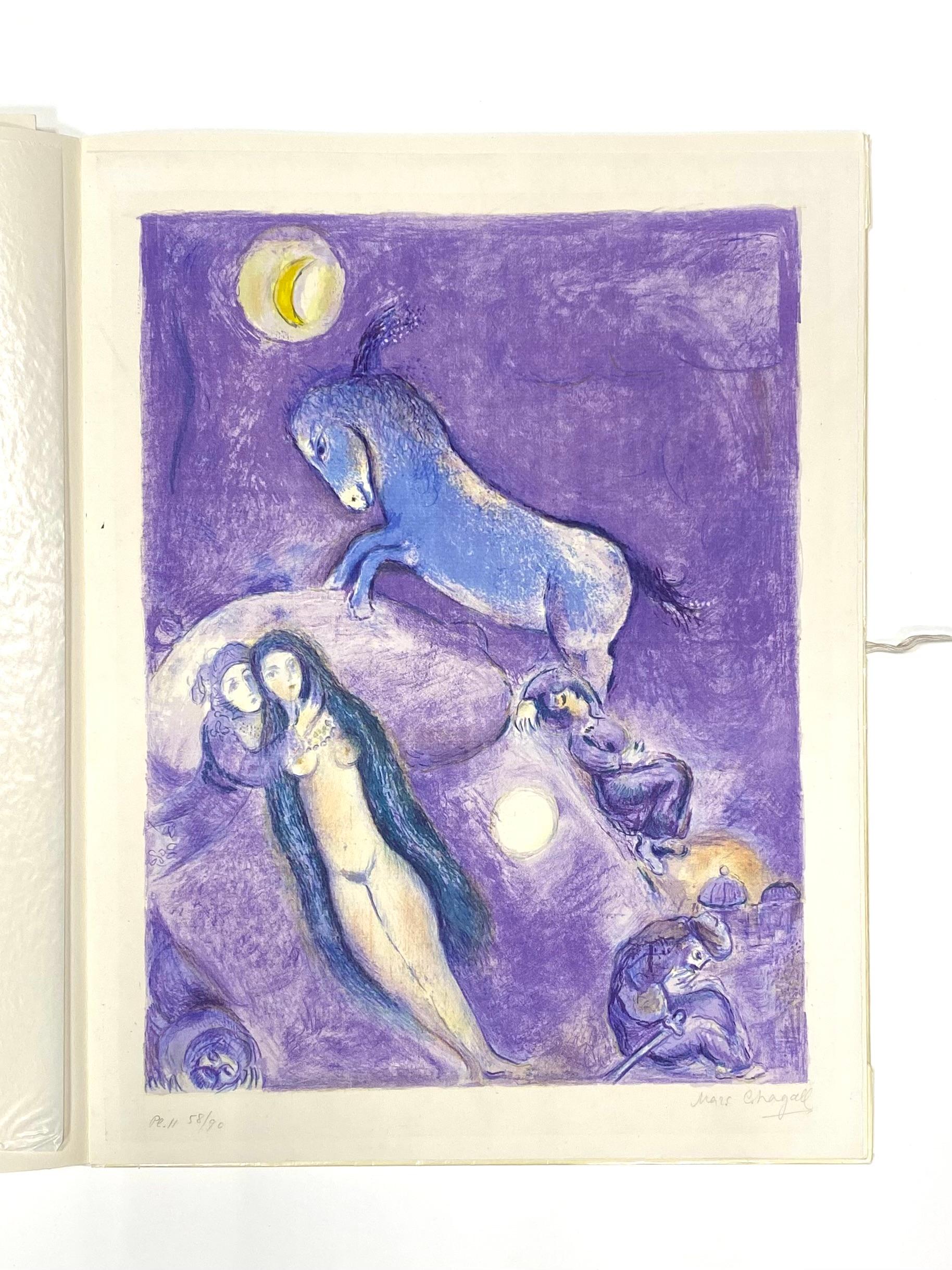 Marc Chagall - Four Tales from the Arabian Nights - COMPLETE SET (12) For Sale 9