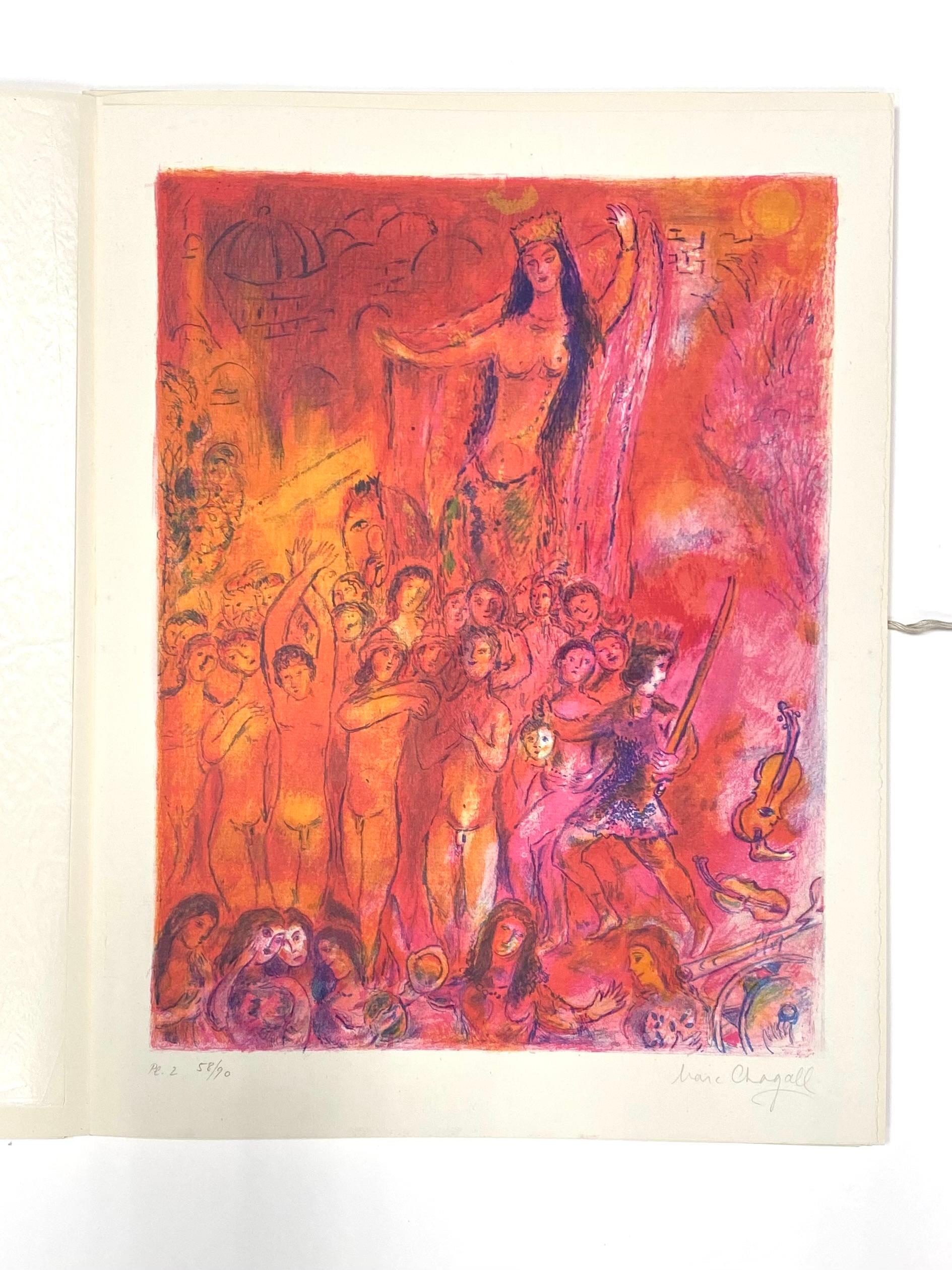 Marc Chagall - Four Tales from the Arabian Nights - COMPLETE SET (12) For Sale 11