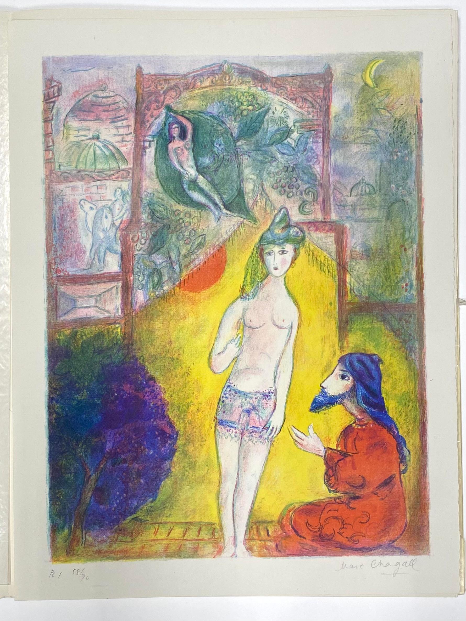 Marc Chagall - Four Tales from the Arabian Nights - COMPLETE SET (12) For Sale 1