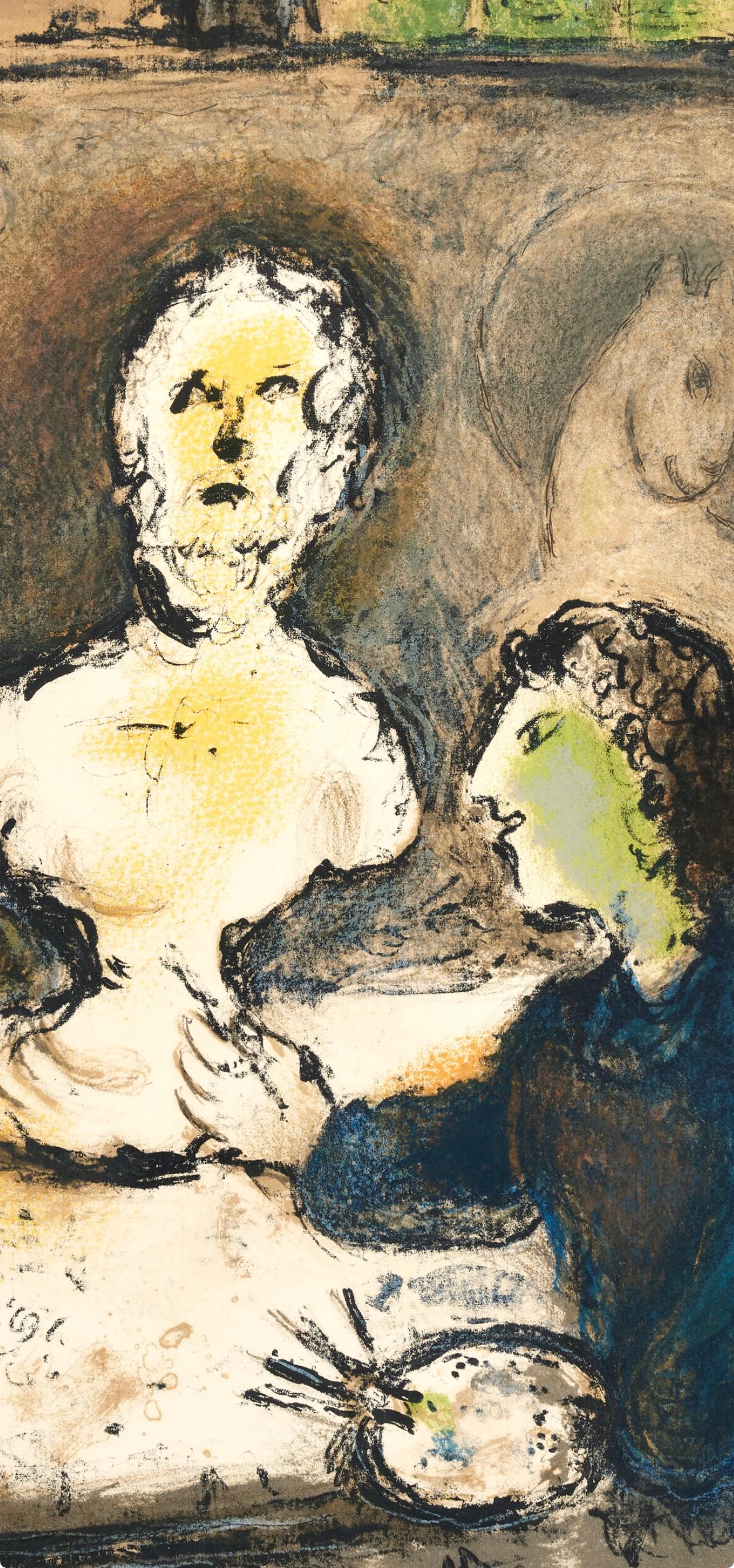 Marc Chagall, Frontispiece, from Homer, The Odyssey, 1989 (after) For Sale 1