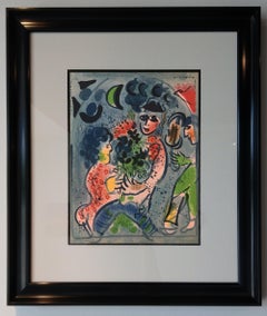 Marc Chagall, "Frontispiece", lithograph, 1969