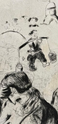 Marc Chagall, Gogol and Chagall, from Dead Souls, 1923–1927