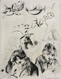 Marc Chagall, Gogol and Chagall, from Dead Souls, 1923–1927