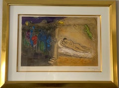 Marc Chagall:: "Hymen":: lithographie originale:: signée à la main
