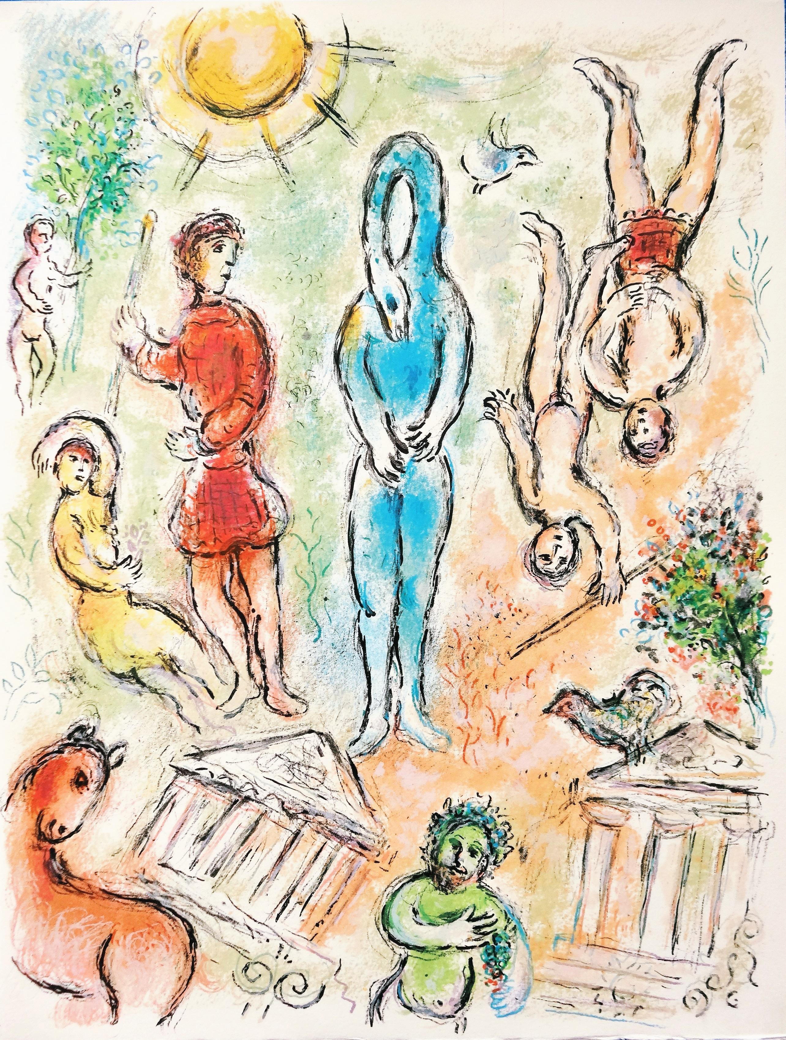 Marc Chagall, In the Underworld, from Homer, The Odyssey, 1989 (after)