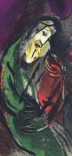Marc Chagall, Geremia, da Disegni per la Bibbia, 1956 Bibbia