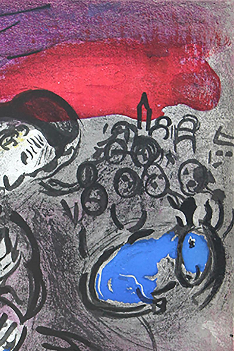 Marc Chagall, „Jeremiah's Lamentations“, Originallithographie, 1956  im Angebot 3