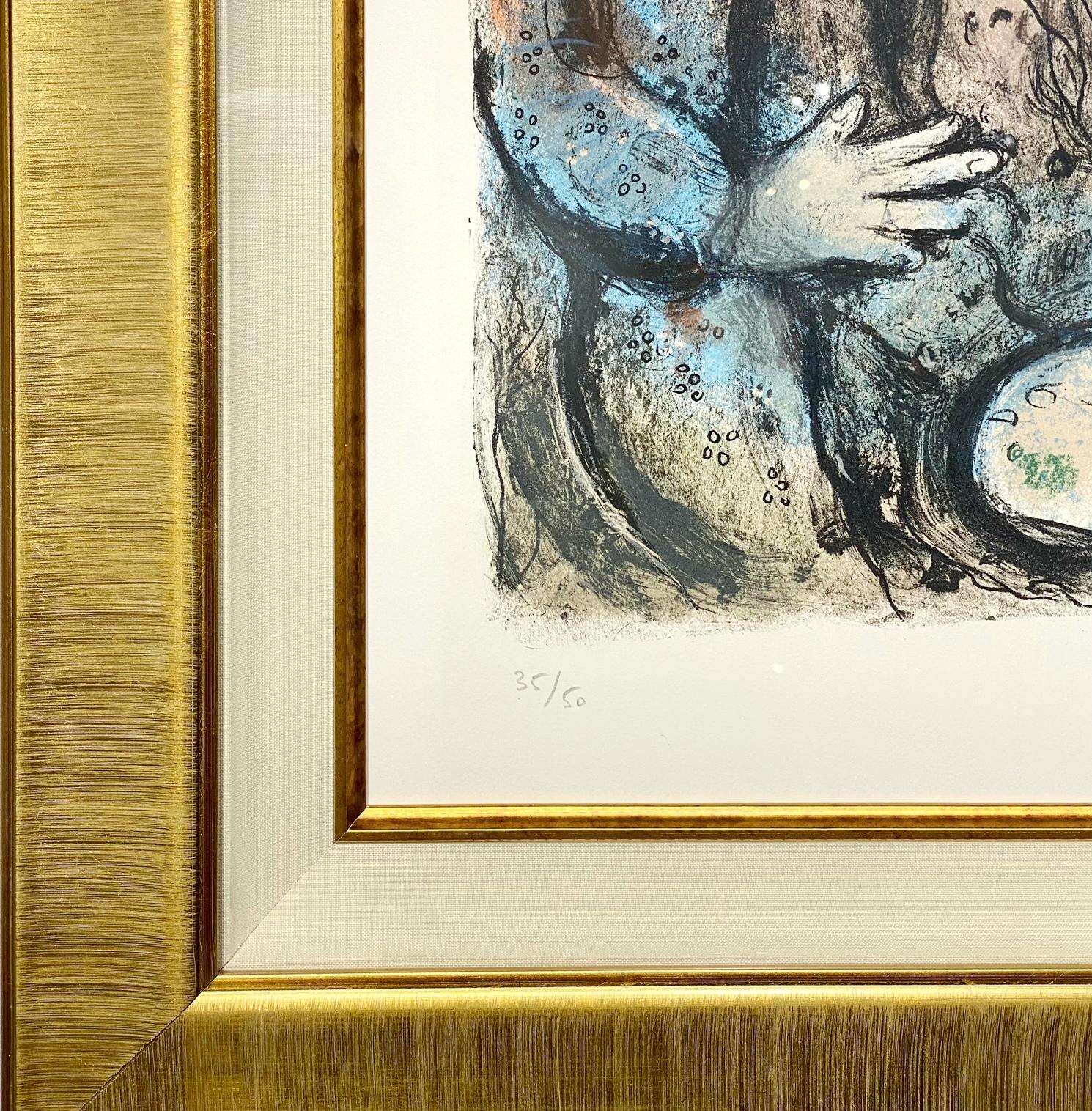 Marc Chagall ”La Femme du Peintre”. For Sale 3