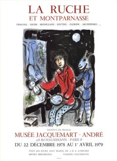 Marc Chagall, La Ruche  1979 Lithographie, Mourlot, Vintage