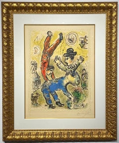  MARC CHAGALL  L'acrobate rouge