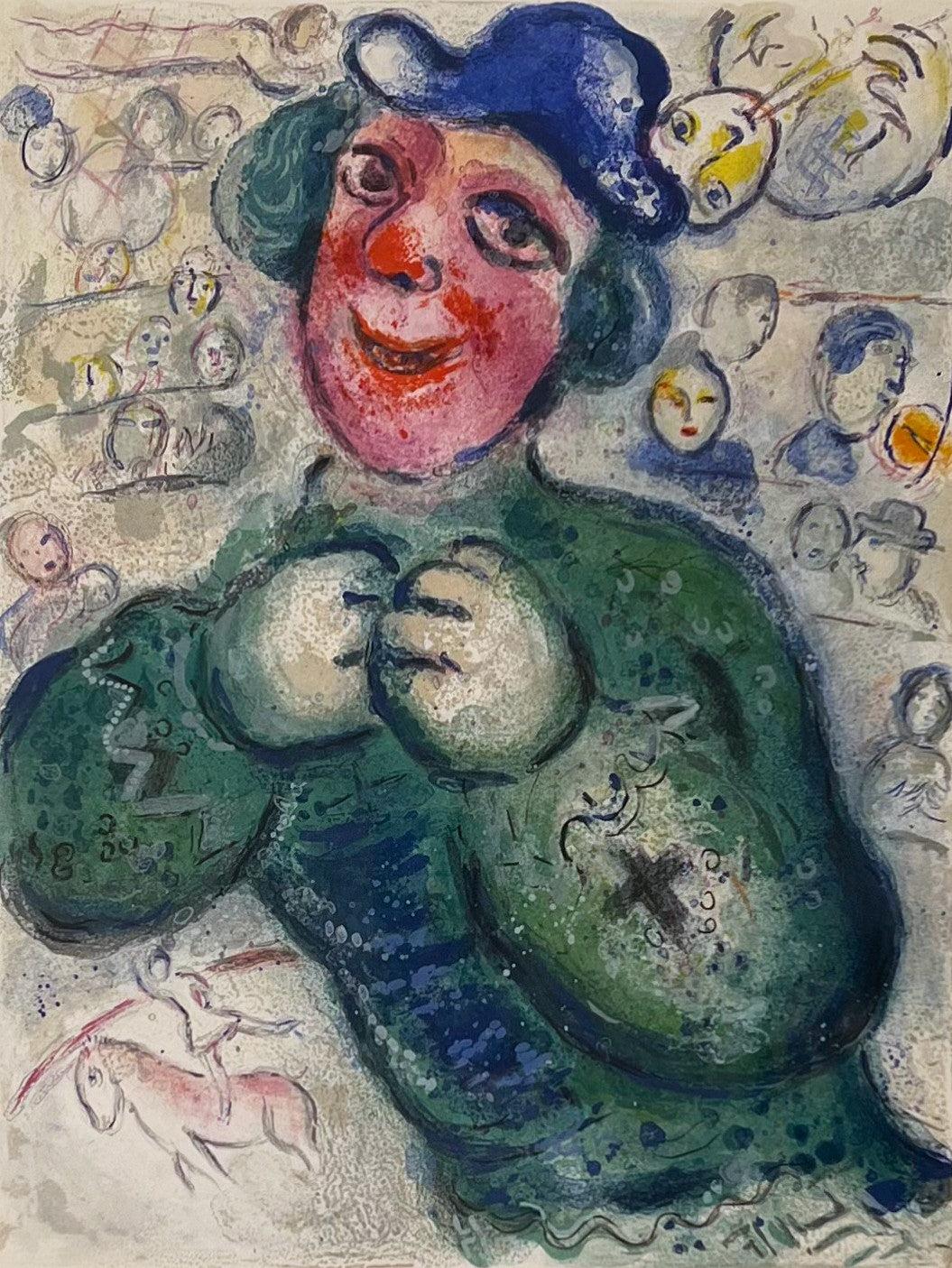 Künstler: Marc Chagall
Medium: Original-Lithografie auf Arches-Waffelpapier
Titel: Le Cirque
Jahr: 1967
Auflage: 52/250
Gerahmt Größe: 29 x 25 Zoll
Bildgröße: 16 3/4 x 12 3/4 Zoll
Blattgröße: 16 3/4 x 12 3/4 Zoll
Referenz: Mourlot