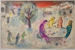 Marc Chagall --  Le repas chez Dryas
