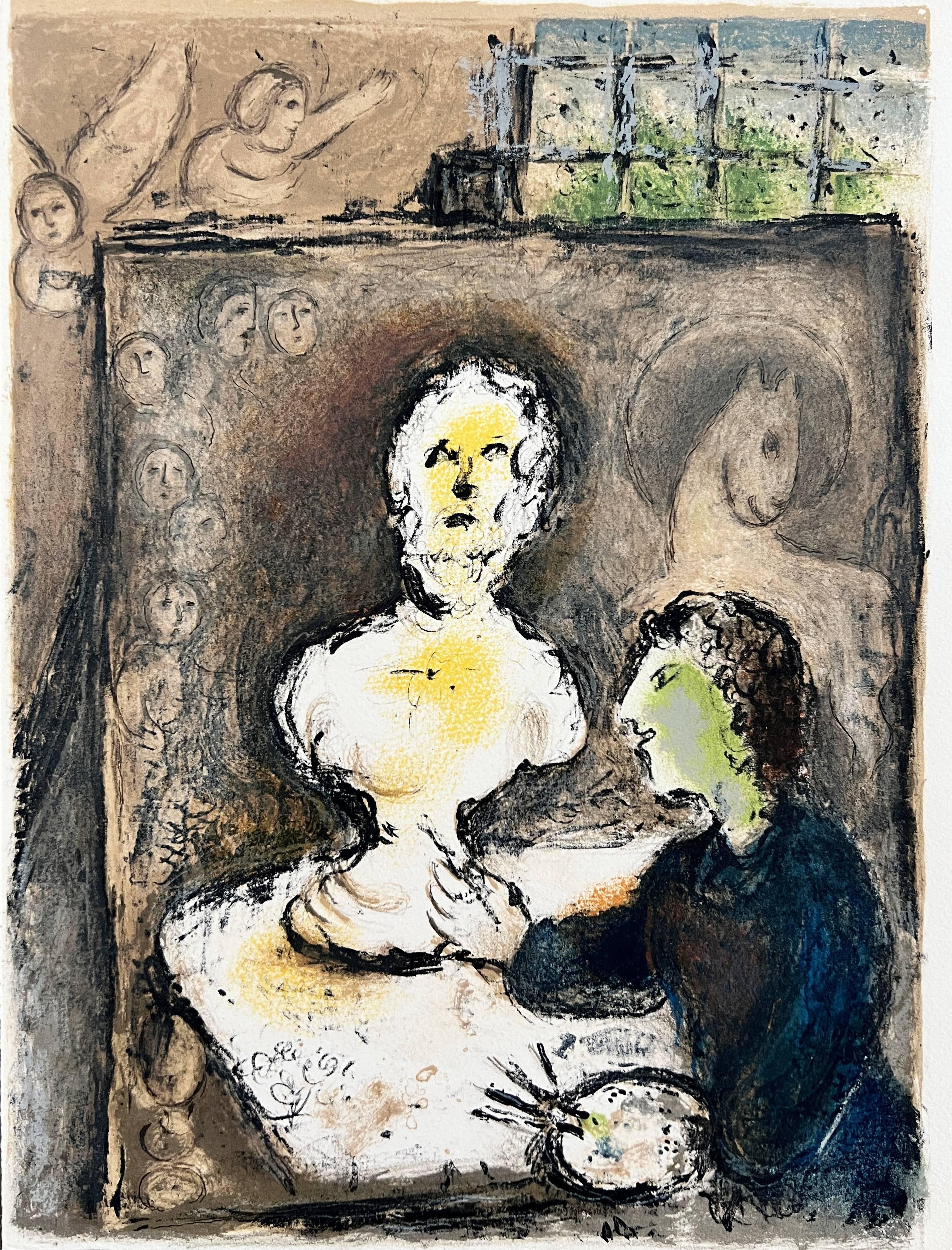 Marc Chagall - L'Odyssée, Planche I For Sale 1
