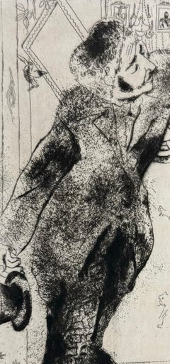 Marc Chagall, Manilov and Tchitchikov…, from Dead Souls, 1923–1927