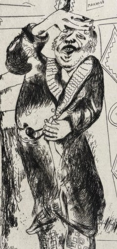 Marc Chagall, Manilov, from Dead Souls, 1923–1927