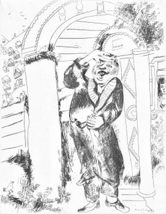 Marc Chagall, Manilov, Nicolas Gogol, Dead Souls, 1923-1927