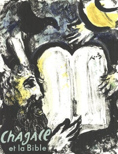Marc Chagall 'Moses and the Tablets of the Law' 1962