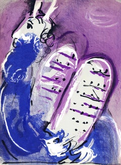 Marc Chagall, Moses II, from Drawings for the Bible, 1956