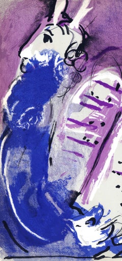 Marc Chagall, Moses II, from Drawings for the Bible, 1960