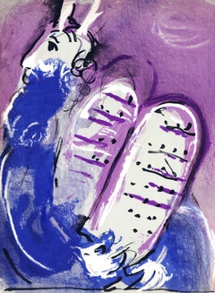 Marc Chagall, Moses II, from Drawings for the Bible, 1960