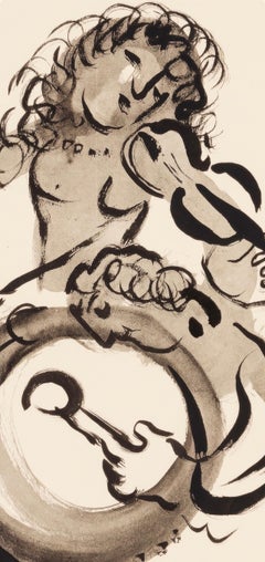 Chagall, Composición, Couleur amour (después de)