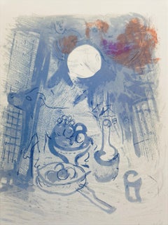 Marc Chagall -- Nature morte bleue