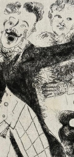 Marc Chagall, Nozdriov, from Dead Souls, 1923–1927