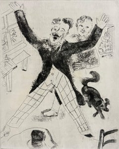 Marc Chagall, Nozdriov, from Dead Souls, 1923–1927